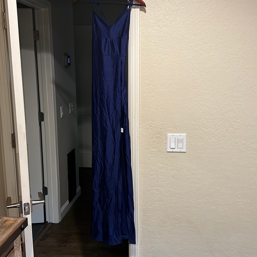 Windsor Prom Dress in Dark Blue
